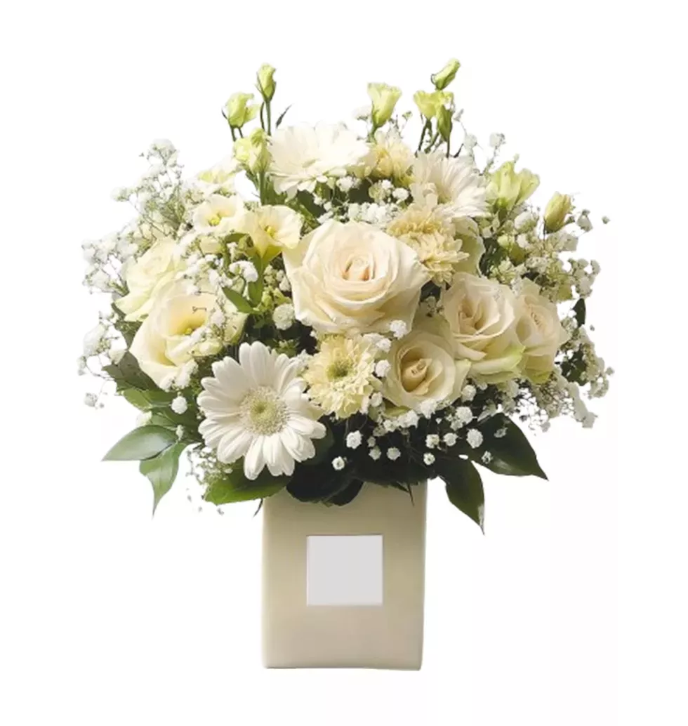 White Delight Mix Floral Bouquet