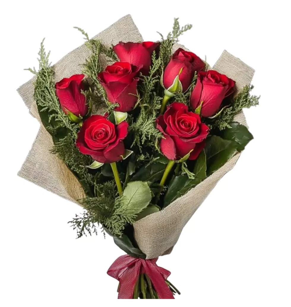 Classic Red Rose Bouquet