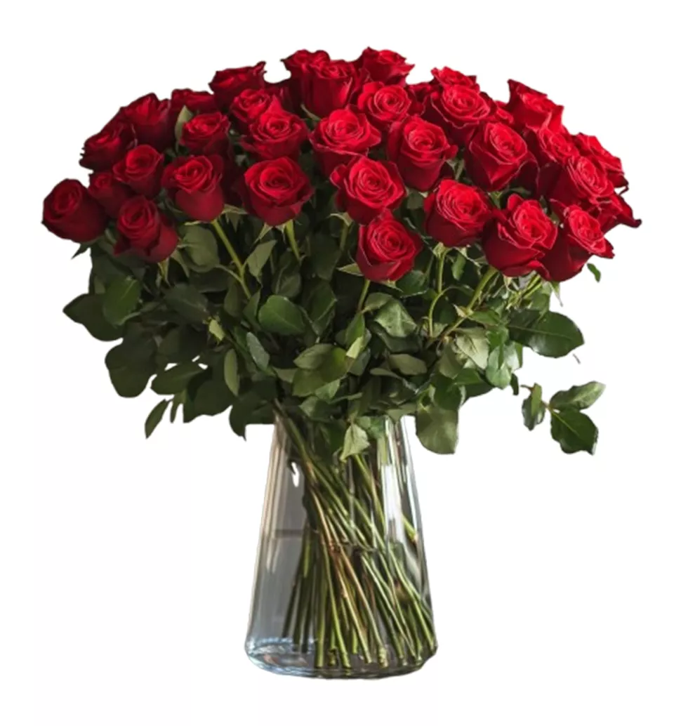 Magnificent Bouquet of 30 Red Roses